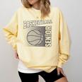 Basketball Senior For Boys &Girls Class 2025 Graduation Comfort Colors Sweatshirt Butter