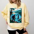 Bigfoot Sasquatch Loch Ness Monster Introvert Bruh Comfort Colors Sweatshirt Butter Bigfoot Sasquatch Loch Ness Monster Introvert Bruh Comfort Colors Sweatshirt Butter