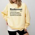 Bookish Book Nerd Introvert Reading Addiction Bookworm Comfort Colors Sweatshirt Butter Bookish Book Nerd Introvert Reading Addiction Bookworm Comfort Colors Sweatshirt Butter