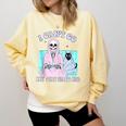 I Can't Go My Cat Said No Introvert Anxiety Cat Lover Comfort Colors Sweatshirt Butter I Can't Go My Cat Said No Introvert Anxiety Cat Lover Comfort Colors Sweatshirt Butter