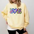 Class Of 1968 Shirt Tie Dye Senior Graduation Class Reunion Comfort Colors Sweatshirt Butter