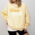 Class Of 2018 Graduation T Shirt Senior Boys Girls Men Women Comfort Colors Sweatshirt Butter