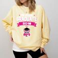 Class Of 2018 Preschool Graduation Girls Pre K Comfort Colors Sweatshirt Butter