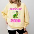 Class Of 2018 Turtle Shirt Graduation Kids Comfort Colors Sweatshirt Butter