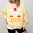 Class Of 2019 Graduation Senior High School College Comfort Colors Sweatshirt Butter