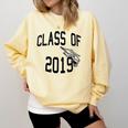 Class Of 2019-High School College University GRADUATION Comfort Colors Sweatshirt Butter