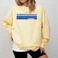 Class Of 2023 Senior Retro 2023 Grad Graduate Graduation Comfort Colors Sweatshirt Butter