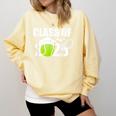 Class Of 2025 Graduation Senior Tennis Player Comfort Colors Sweatshirt Butter
