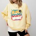 Class Of 2025 We Out Graffiti Graduation 2025 Comfort Colors Sweatshirt Butter