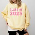 Class Of 2025 High School Graduation Date Graduate T Shirt Comfort Colors Sweatshirt Butter