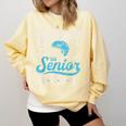 Class Of 2025 Hockey Senior Graduation Graduate Grad Comfort Colors Sweatshirt Butter