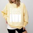 Class Of 2025 Sign My Shirt Senior 2025 Graduation Comfort Colors Sweatshirt Butter