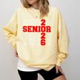 Class Of 2026 Senior Back To School 2026 Graduation 2026 Comfort Colors Sweatshirt Butter