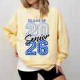 Class Of 2026 Senior Graduation High School And College Grad Comfort Colors Sweatshirt Butter
