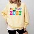 Class Of 2027 Shirt For Boys And Girls Fun 2027 Graduation Comfort Colors Sweatshirt Butter