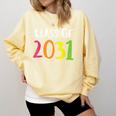 Class Of 2031 Kindergarten Graduation Back To School T-Shirt Comfort Colors Sweatshirt Butter