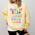 Class Of 2034 Grow With Me Graduation First Day Of School Comfort Colors Sweatshirt Butter
