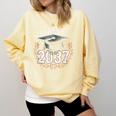 Class Of 2037 Graduation Comfort Colors Sweatshirt Butter