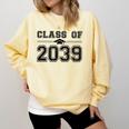 Class Of 2039 Grow With Me First Day Of School Graduation Comfort Colors Sweatshirt Butter