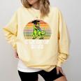 Class Of Dinosaur Apparel 2022 Graduation Graduate Dino Boy Comfort Colors Sweatshirt Butter