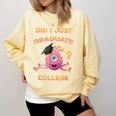 College Graduation 2018 Shirt Graduate For Her Comfort Colors Sweatshirt Butter