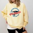College University School Graduation Debt Loan Comfort Colors Sweatshirt Butter