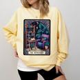 Color Graphic The Introvert Tarot Card Raglan Baseball Tee Comfort Colors Sweatshirt Butter