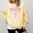 Coquette Senior 2026 Class Of 2026 Pink Bow Graduation 2026 Comfort Colors Sweatshirt Butter