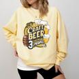 Craft Beer Lover Introverted & Hoppy Comfort Colors Sweatshirt Butter
