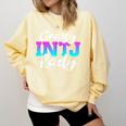 Crazy INTJ Lady Introvert Personality Comfort Colors Sweatshirt Butter Crazy INTJ Lady Introvert Personality Comfort Colors Sweatshirt Butter