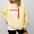 Cross Country Senior Night Senior 2025 Graduation Party 6 Comfort Colors Sweatshirt Butter