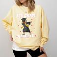 Dabbing Graduation Class Of 2025 Girls 5th Grade Nailed It Comfort Colors Sweatshirt Butter