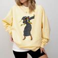 Dabbing Graduation Class Of 2025 Women History Month Comfort Colors Sweatshirt Butter