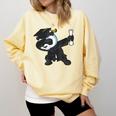 Dabbing Panda Bear Graduation Senior 2019 Shirt Comfort Colors Sweatshirt Butter