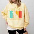 I Like Dogs And Maybe 3 People Introvert Comfort Colors Sweatshirt Butter