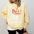 I Don't Like People Introvert Small Comfort Colors Sweatshirt Butter I Don't Like People Introvert Small Comfort Colors Sweatshirt Butter