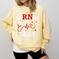 Earned It 2023 For Nurse Graduation Or RN LPN Class Of Comfort Colors Sweatshirt Butter
