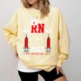 Earned It 2025 For Nurse Graduation Or RN LPN Class Of 2025 Comfort Colors Sweatshirt Butter