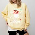 Earned It Nurse Graduation 2025 Nursing Grad Student RN LPN Comfort Colors Sweatshirt Butter