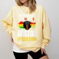 EdD Doctor Of Education Educated Doctorate Graduation Comfort Colors Sweatshirt Butter