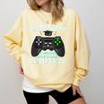 Elementary School Level Complete Gamer Graduation Comfort Colors Sweatshirt Butter