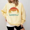 Ew People Retro Cat Cat Lover Introvert Comfort Colors Sweatshirt Butter