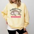 Felinetrovert CAT Lover Kitten CATS Funny Meme Introvert Pet Comfort Colors Sweatshirt Butter Felinetrovert CAT Lover Kitten CATS Funny Meme Introvert Pet Comfort Colors Sweatshirt Butter