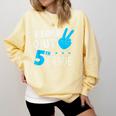 Fifth Grade Graduation Peace Out 5th Grade Boys Comfort Colors Sweatshirt Butter