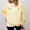 Finished PhD PhInished 2018 Graduation Shirt Comfort Colors Sweatshirt Butter