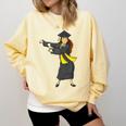 Flossing Graduation Class Of 2019 Women Comfort Colors Sweatshirt Butter