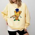 Flossing Pizza Dairy OIT For Dairy OIT Graduation Comfort Colors Sweatshirt Butter