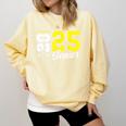 Football Senior Night Football Senior 2025 Graduation 55 Comfort Colors Sweatshirt Butter