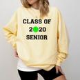 FUN CLASS OF 2020 SENIOR TENNIS GRADUATION GIFT SHIRT Comfort Colors Sweatshirt Butter