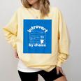 Fun For Introverts Comfort Colors Sweatshirt Butter Fun For Introverts Comfort Colors Sweatshirt Butter